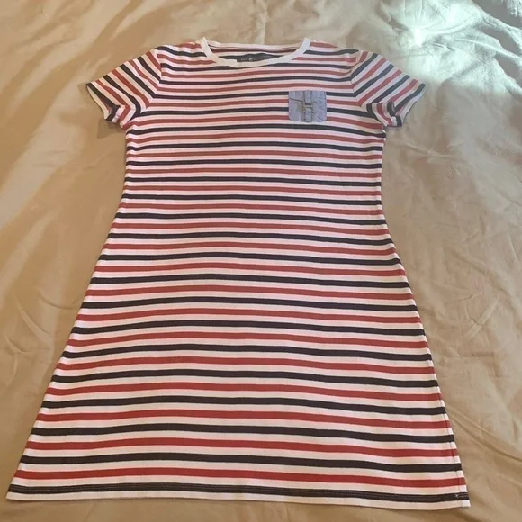 Tommy Hilfiger Red, White and Blue Dress Size Small - Picture 6 of 11